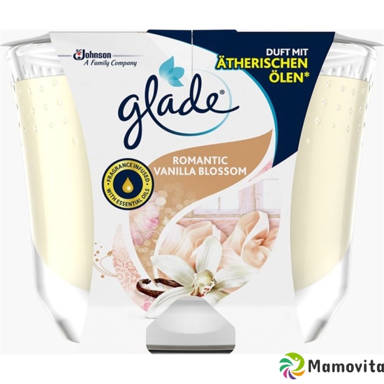 Glade Langanhaltende Duftkerze Rom Vanil Blo 224g buy online