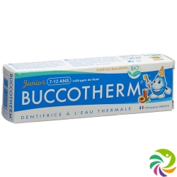 Buccotherm Zahnpasta 7-12j Eistee-Pfirs Bio 50ml