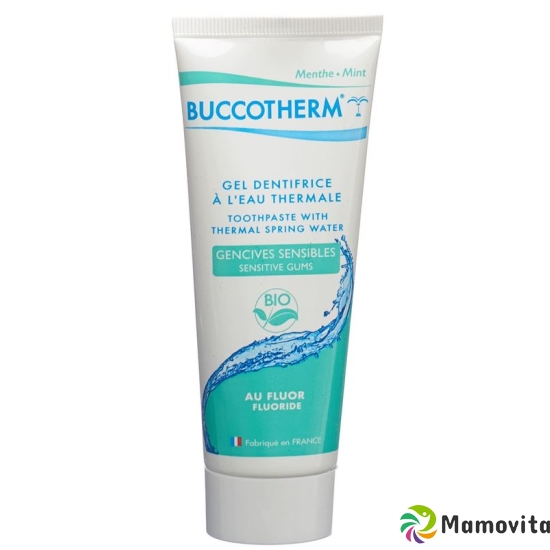 Buccotherm Zahngel Sens Zahnfl Bio mit Fluor 75ml buy online