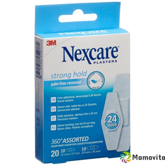 3M Nexcare Strong Hold 360? 2 Grössen Ass 20 Stück buy online