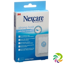 3M Nexcare Strong Hold Pads 76,2x101mm 4 Stück