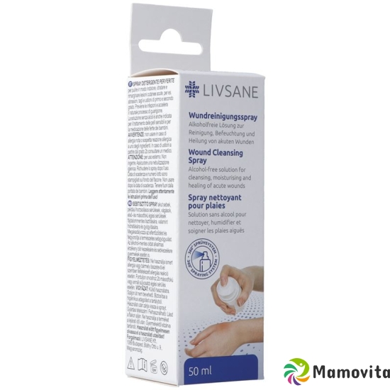 Livsane Wundreinigungsspray 50ml buy online