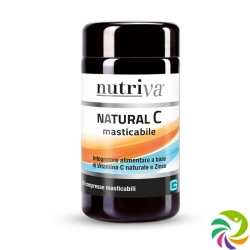 Nutriva Natur C Mastica Kautabletten 1100mg 60 Stück