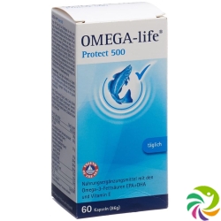 Omega-life Protect 500 capsules can 60 pieces