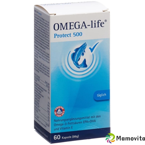 Omega-life Protect 500 capsules can 60 pieces buy online