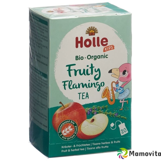 Holle Fruity Flamingo herbal and fruit tea Bio 20x 1.8g buy online