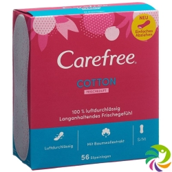 Carefree Cotton Fresh Fragrance 56 pieces