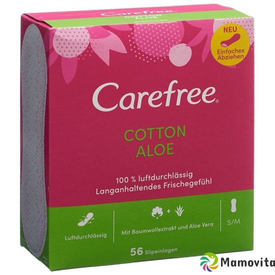 Carefree Cotton Aloe 56 pieces buy online