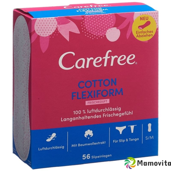 Carefree Cotton Flexiform Fresh 56 pieces buy online