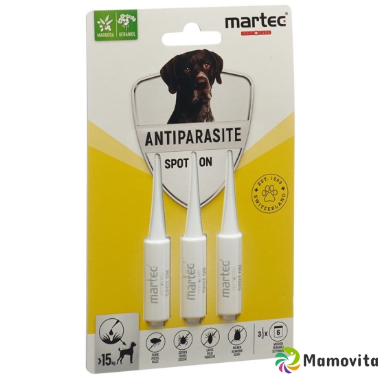 Martec Pet Care Spot Antip 15kg Hunde 3x 3ml buy online