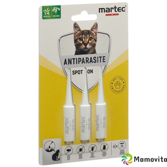 martec PET CARE Spot on ANTI PARASITE for cats 3 x 1 ml buy online