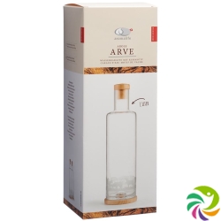 Aromalife Arve Karaffe Set 1L Hirsch M Arvenwirbel