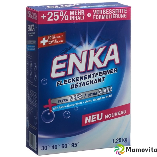 Enka Fleckenentferner Waschmittel Pulver 1.25kg buy online