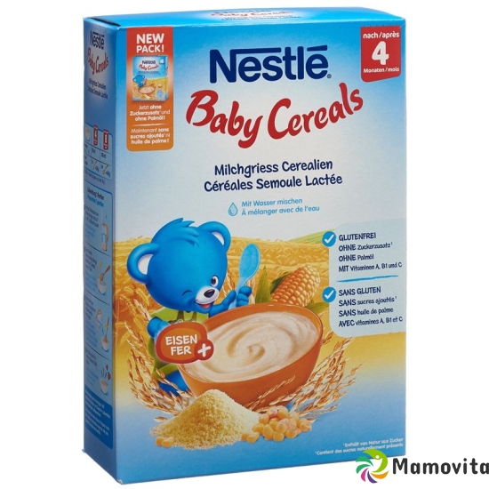 Nestle Baby Cereals Milchgriess 4m 450g buy online