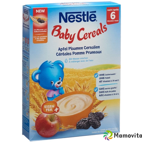 Nestle Baby Cereals Apfel Pflaumen 6m 250g buy online