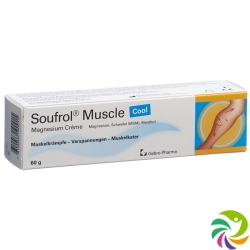 Soufrol Muscle Magnesium Cream Cool Tube 60g