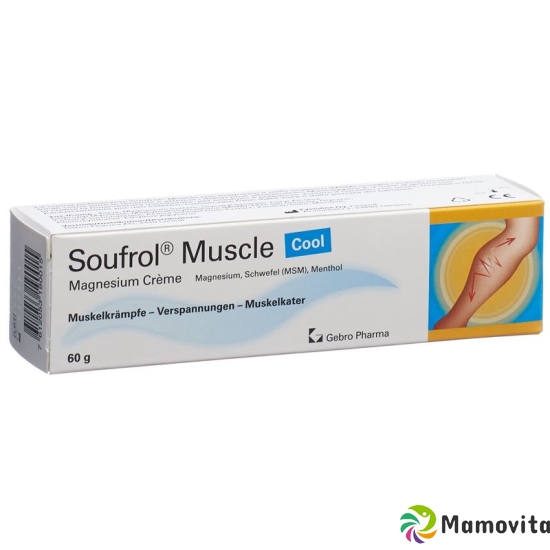 Soufrol Muscle Magnesium Cream Cool Tube 60g buy online