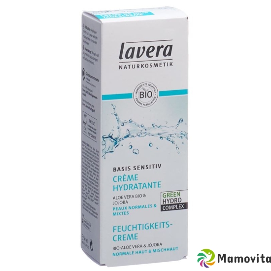 Lavera Feuchtigkeitscreme Basis Sensitiv Tube 50ml buy online