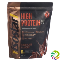 Isostar High Protein 90 powder chocolate bag 400g