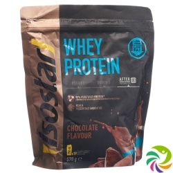 Isostar Whey Protein powder chocolate bag 570g