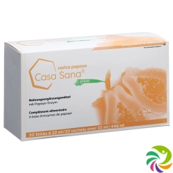 Casa Sana Carica Papaya 20 Stick 22ml