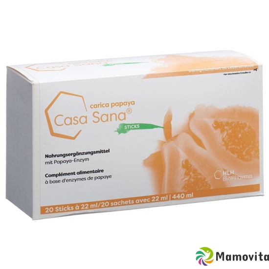 Casa Sana Carica Papaya 20 Stick 22ml buy online