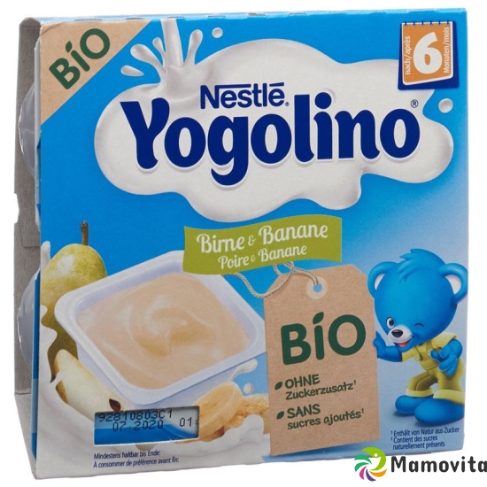 Nestle Yogolino Bio Birne Banane 4x 90g buy online