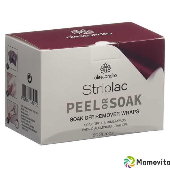 Alessan Striplac 2 0 Soak Off Wraps 50 Stück buy online