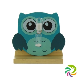 Herboristeria Toothbrush Clock Wooden Owl