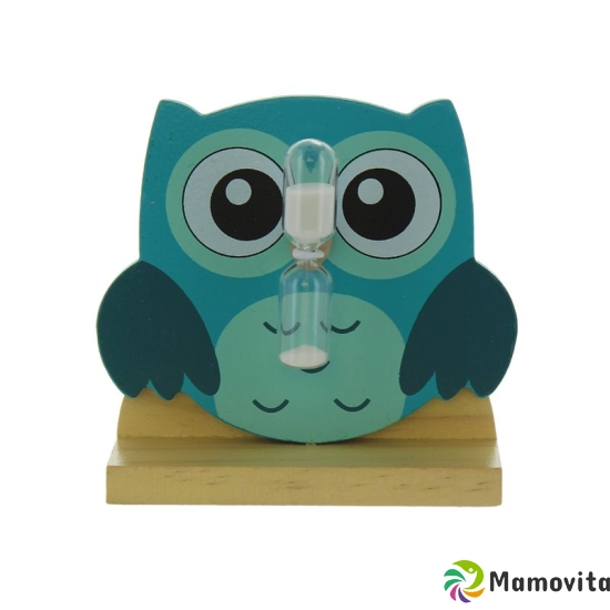 Herboristeria Toothbrush Clock Wooden Owl buy online