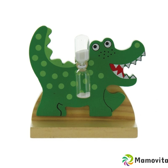 Herboristeria toothbrush clock Wooden crocodile buy online