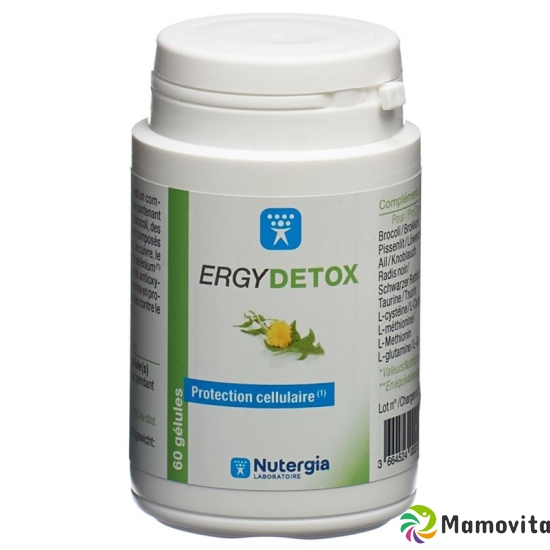 Nutergia Ergydetox Gelules Dose 60 Stück buy online