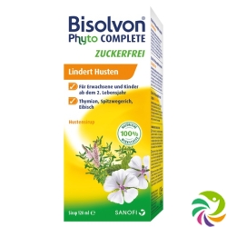 Bisolvon Phyto Complete Sugar Free Cough Syrup 120ml