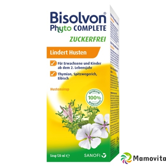 Bisolvon Phyto Complete Sugar Free Cough Syrup 120ml buy online