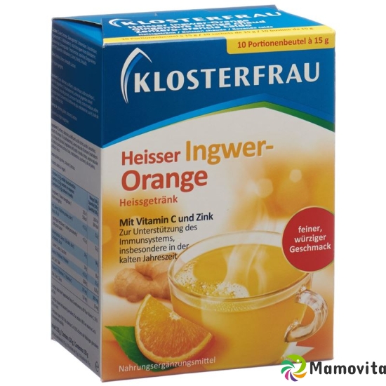 Klosterfrau Heisser Ingwer-Orange 10x 15g buy online