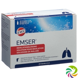 Emser inhalation solution 20 ampoules 5ml