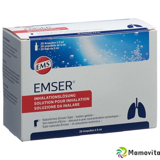 Emser inhalation solution 20 ampoules 5ml buy online