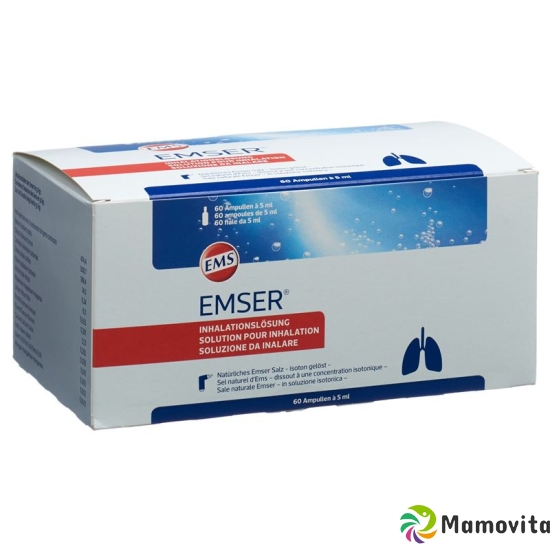 Emser Inhalationslösung 60 Ampullen 5ml buy online