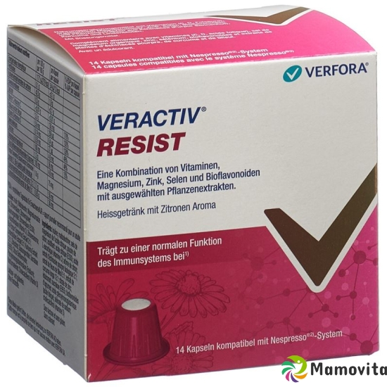 Veractiv Resist Immune System Nespresso Capsules 14 Caps buy online