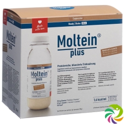 Moltein Plus Ready2Shake Cappuccino 6 bottle 38g