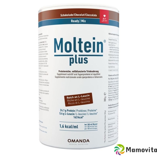 Moltein Plus Ready2Mix Chocolate can 400g buy online