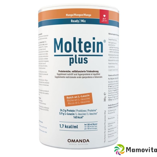 Moltein Plus Ready2Mix Mango can 400g buy online