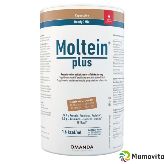 Moltein Plus Ready2Mix Cappuccino can 400g buy online