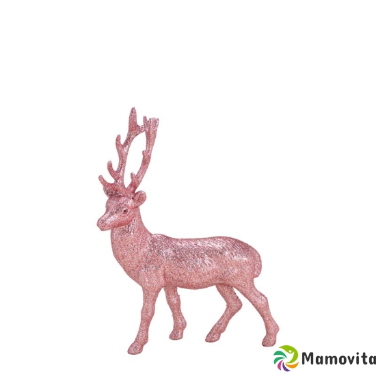 Herboristeria Dekofigur 30cm Hirsch Pink Mittel buy online