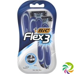 Bic Flex 3 Light Herrenrasierer 3-klingen 4 Stück