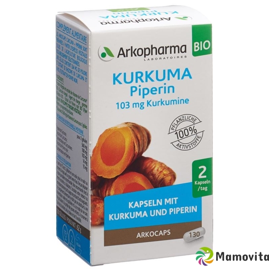 Arkocaps Kurkuma Kapseln Bio Dose 130 Stück buy online