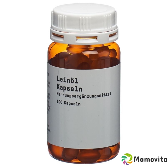 Naturage Leinöl Kapseln Dose 100 Stück buy online