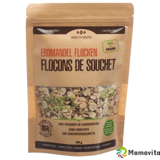 Back To Roots Erdmandeln Flocken Bio Beutel 150g buy online