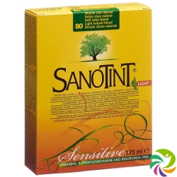 Sanotint Sensitive Light Hair Color 80 light natural blonde