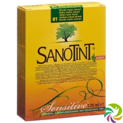 Sanotint Sensitive Light Hair Color 81 Medium natural blonde